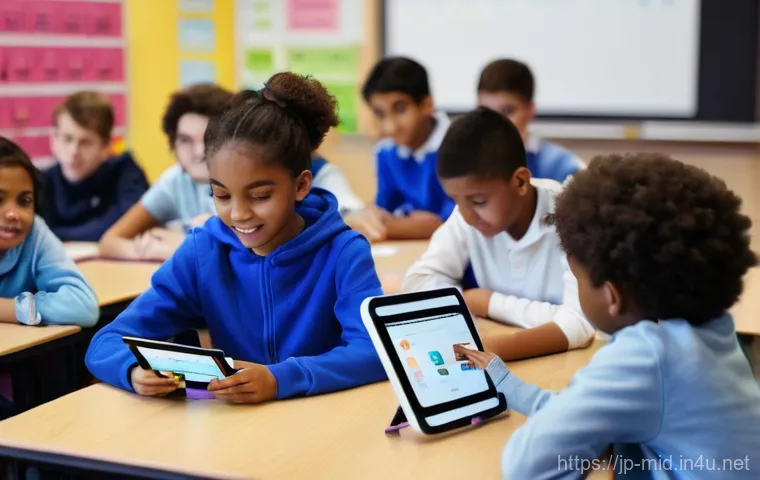 중학교 학급 경영 - **Prompt: A Warm Morning Welcome**
A bright, clean, and modern middle school classroom filled wi... 중학교 학급 경영 - **Prompt: A Warm Morning Welcome**
A bright, clean, and modern middle school classroom filled wi...