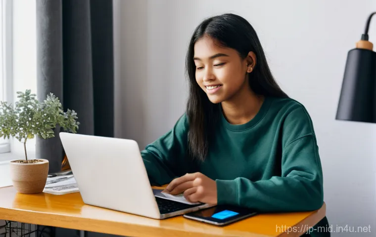중학교 진로 교육 - **Prompt:** A vibrant, futuristic workspace bathed in soft, natural light, where a young, diverse hi... 중학교 진로 교육 - **Prompt:** A vibrant, futuristic workspace bathed in soft, natural light, where a young, diverse hi...