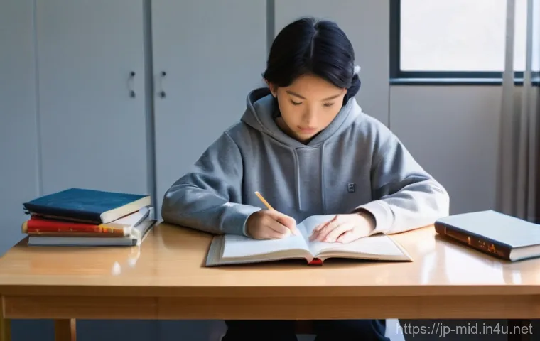 중학교 학습법 - **Prompt: Meticulous Note-Taking**
A Japanese junior high school boy (15 years old), wearing a n... 중학교 학습법 - **Prompt: Meticulous Note-Taking**
A Japanese junior high school boy (15 years old), wearing a n...